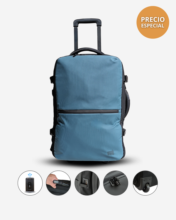 Mochila & Carry On - Vivrò Motion+ Azul